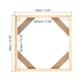 thumbnail image 2 of Unique Bargains Canvas Stretcher Bars Kit, 14x12 Inch Rectangle Solid Wood Frame for Paint, Prints, Oil Paintings, Wood Color, 2 of 5