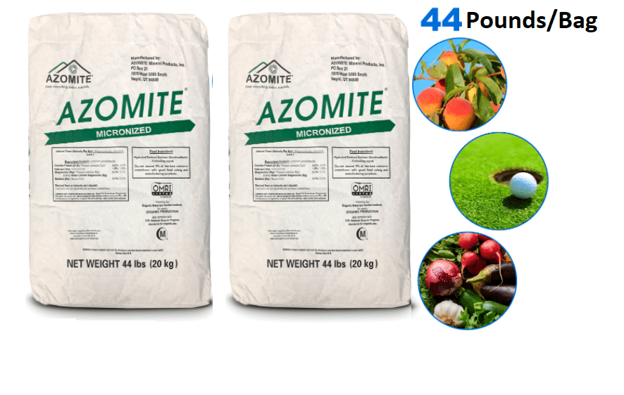 20 Lbs. Azomite Organic Trace Mineral Powder 