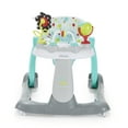 thumbnail image 6 of Kolcraft Tiny Steps 2-in-1 Baby Walker, Foldable, Seated or Walk-Behind, Baby Girl or Boy - Bubbles, 6 of 10