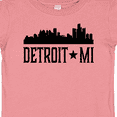 thumbnail image 4 of Inktastic Detroit Michigan City Skyline Boys or Girls Baby T-Shirt, 4 of 5