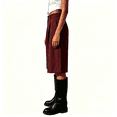 thumbnail image 4 of Asgosdo Bermuda Shorts for Women High Waisted Button Knee Length Casual Business Dress Shorts with Pockets, 4 of 6