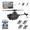Black/4 Batteries, variant on C128 2.4G RC 4CH Black Hornet Helicopter with 1080P Camera - Single Rotor Aerial Vehicle, 6-Axis Gyro & Optical Flow Positioning, Ready to Fly Reconnaissance Model - 2 Batteries