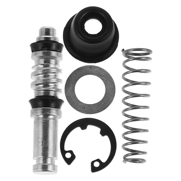 GOOHOCHY 1 juego de kit maestro de freno trasero para bomba de freno hidráulico de motocicleta. Incluye sellos de aceite y componentes de freno de pie. Ideal para motos de cross y minimotos.