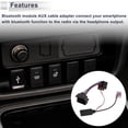 thumbnail image 3 of Arnés de Radio Estéreo Unique Bargains para Audi A3 Adaptador AUX Bluetooth Conveniente Cable de Música 1 Set, 3 of 7