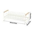 thumbnail image 5 of Nilvkv Bowl and Dish Storage Rack Kitchen Storage Rack Non Perforated Drainage Bowl and Tray Rack Household Tabletop Chopsticks Cabinet Rack, 5 of 5