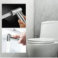 Personal HandHeld Shower Nozzle Flusher Toilet Bidet Spray Cleaner