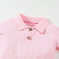 thumbnail image 6 of Toddler Boy Outfit Sets Summer Short Sleeve Polo Shirt Tops Shorts 2Pc Set, 6 of 7