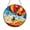 Acrylic 3.5 Inch, variant on Scenic Parachute in Clouds Stained Glass Style Suncatcher for Window Decor