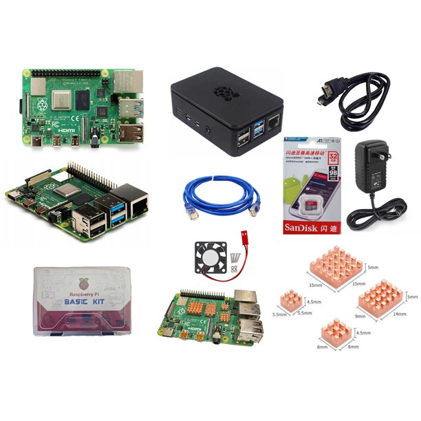 kit raspberry pi 4 4 ram raspberry raspberry pi 4 b | Walmart en línea