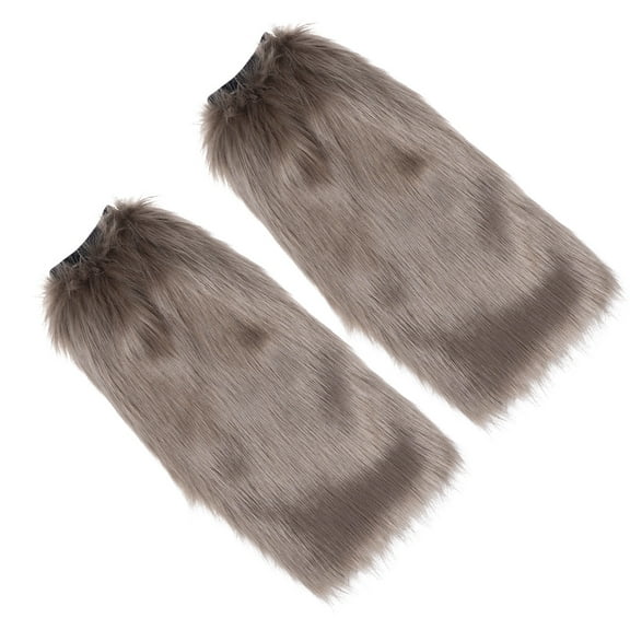 FRCOLOR 40 Cm Outfits for Girls Warm Footmuffs Khaki Leg Warmers Ladies' Women's