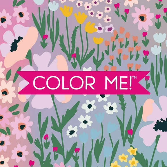 Keepsake Coloring Books Compact Edition Color Me! Floral Cover - Keepsake Coloring Books Compact Edition: Gardens, Springtime, Blooms with Inspirational Quotes , (Paperback)