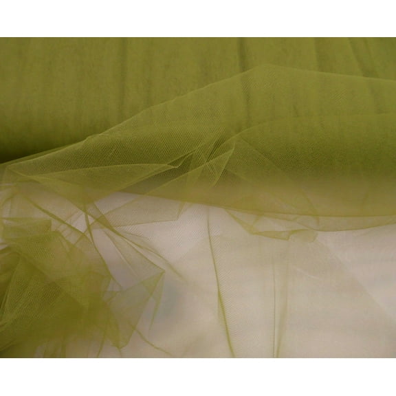 Nylon Tulle Sheer Fabric Antique Gold 54 inch wide DD312