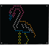 Lite Brite Refills for Ultimate Classic Magic Screen Toy (7x8) - Zoo Animal Templates - 10 Pack