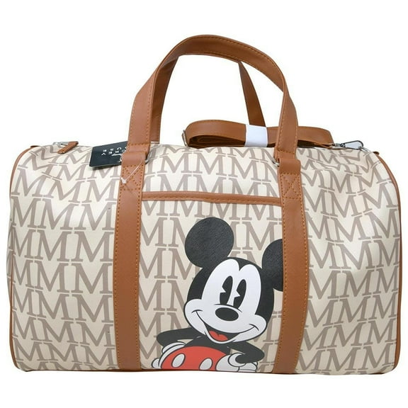 UPD Mickey Mouse 16" Travel Duffel Bag, Beige
