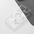 thumbnail image 4 of Ultra Thin Hard PC HD Transparent Magnetic Case For iPhone 16 15 14 13 12 Pro Max Plus Magsafe Wireless Charge Clear Back Cover PC Matte Clear For iPhone 12, 4 of 6