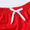 thumbnail image 4 of Gyratedream Baby Girls Running Athletic Cotton Shorts Kids Workout Fashion Summer Beach Sports Shorts Pants Casual Pants, 4 of 6