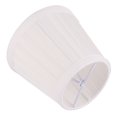 thumbnail image 4 of FUTUREORYY 1Set Cloth Lampshade Covers White Fabric Light Shade Foldable Bedside Use, 4 of 8