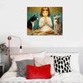 thumbnail image 4 of ARISTURING Canvas Print Wall Art Suspense by Charles Burton Cultural People Oil Painting Fine Art Traditional Dramatic Multicolor Ultra for Living Room, Bedroom, Office - 20x16 inch, 4 of 4