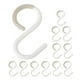 thumbnail image 4 of 12 Uds. Ganchos en forma de S, ganchos de plástico para colgar llaves, soporte para toallas de baño, ganchos de cocina (S), 4 of 5