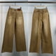 thumbnail image 2 of Nuevo Mirad ED pantalones vaqueros hasta el suelo con flecos y pierna recta para mujer, cintura alta, corte holgado, adelgazantes y versátiles, 2 of 5