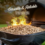 Smokehouse Alder Wood Pellets, Drier & Bark-Free for Premium Smoke Flavor, 5 Pounds
