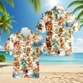 thumbnail image 2 of Netecom Tropical Pinup Girls Hawaiian Shirt for Men Women, Beautiful Sexy Girl Button Down Summer Aloha Beach Shirts, S-5XL, 2 of 6