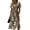 Gray, variant on Women's Novelty Dresses Halloween Costume Flowy Dress Short Sleeve V-Neck A Line Halloween Print Soft Midi Dress Halloween Cosplay Wedding Guest Daily Wear