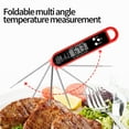 thumbnail image 4 of Instant Read Meat Thermometer | Digital Food Thermometer with Long Probe & Backlit LCD | Fast 2-3 Second Reading for Kitchen, BBQ, Grill, & Candy Making | Waterproof Design, 4 of 6