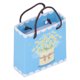 thumbnail image 4 of 2 uds 1:12 bolsas de papel para casa de muñecas simulación innovadoras bolsas de compras de papel para casa de muñecas colección H, 4 of 5