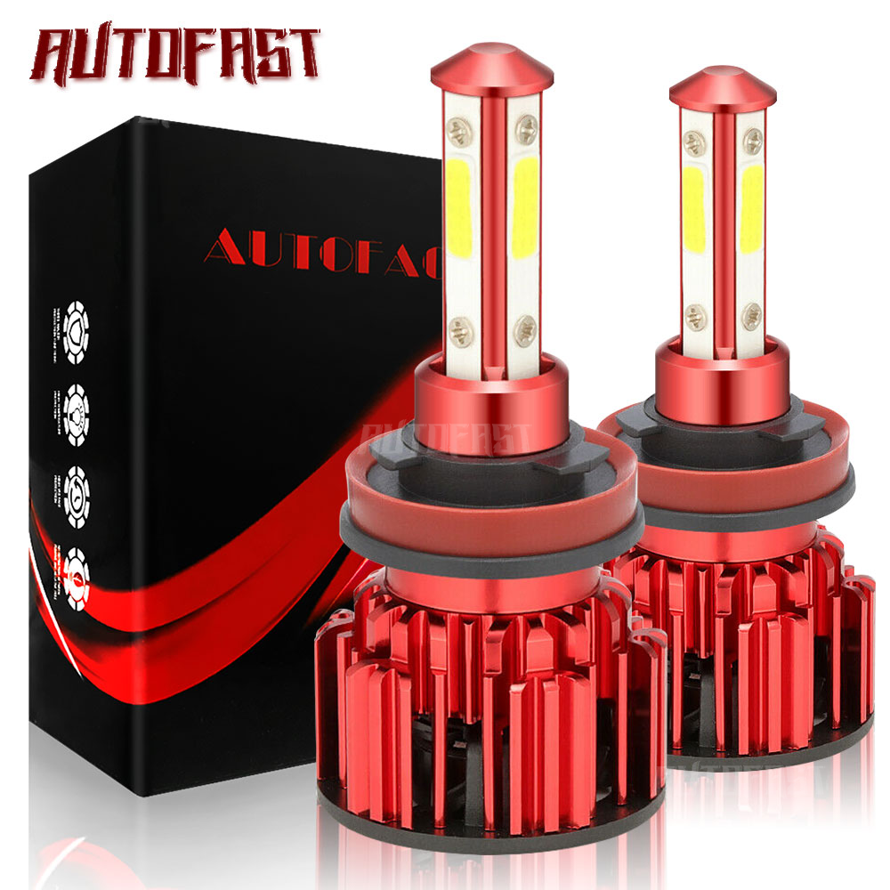 AUTOFAST H11 LED Headlight Kit Low Beam Bulb Super Bright 6000K Bulbs