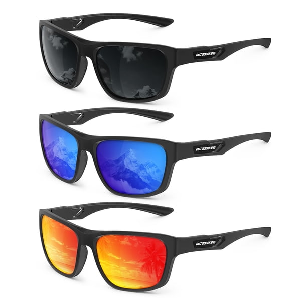 Lentes de Sol Polarizados Deportivos Clásicos UV400 KALIYADI para Hombre/Mujer