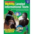 thumbnail image 2 of SC-828473 Nouvelles de 3e Année Textes Informatifs Nivelés avec Livre d'Activités de Questions de Compréhension, 2 of 2