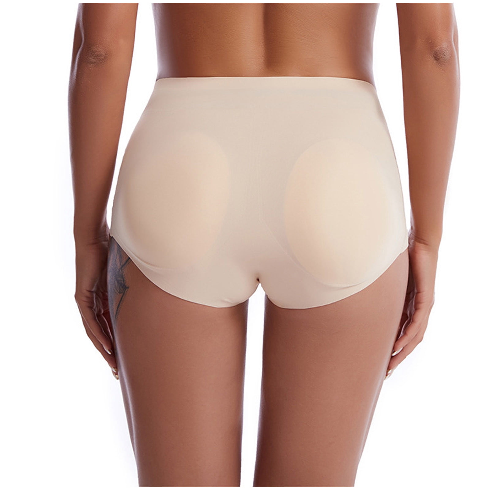 HUPOM Girls Panties Underwear For Women In Clothing Pants Leisure Tie Comfort Waist Beige L