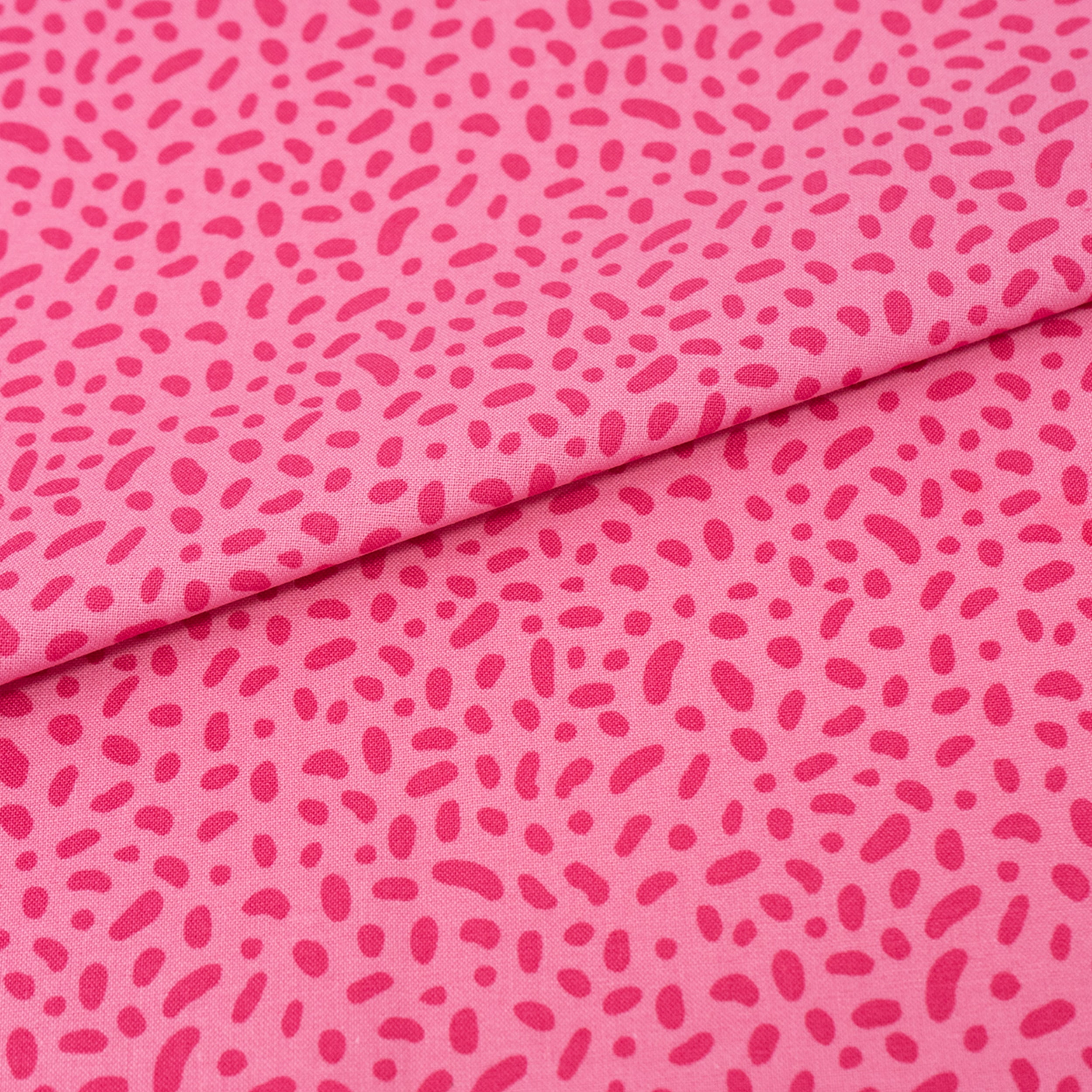 Singer Fabric, 100% Cotton, Sewing & Crafting, 44" Wide, Tonal Spots Pink, Cut by Yard