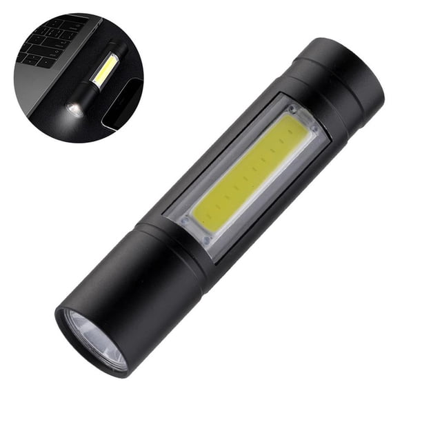 Generic Flashlight flashlight Mini Flashlight Black Rechargeable Flashlight Waterproof ...