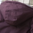 thumbnail image 6 of Nilvkv Boys Puffer Jacket, Boys Winter Jacket, Solid Color Hooded Long Sleeve Padded Jacket with Pockets Purple 5-6 Years Purple 5-6 Years, 6 of 9