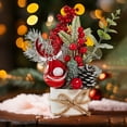 thumbnail image 5 of Artificial Christmas Trees Skinny Christmas Tree Scene Setting For Living Room Desk Bedroom Ornaments Home Holiday Decorations, 5 of 6