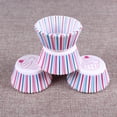 thumbnail image 2 of Vasos de papel para pasteles Wdftyju 100 Uds muffins impresos Pastel blanco, 2 of 6