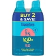 thumbnail image 1 of Spray de protección solar Coppertone SPF 50 para niños, 160 ml (paquete de 2), 1 of 8