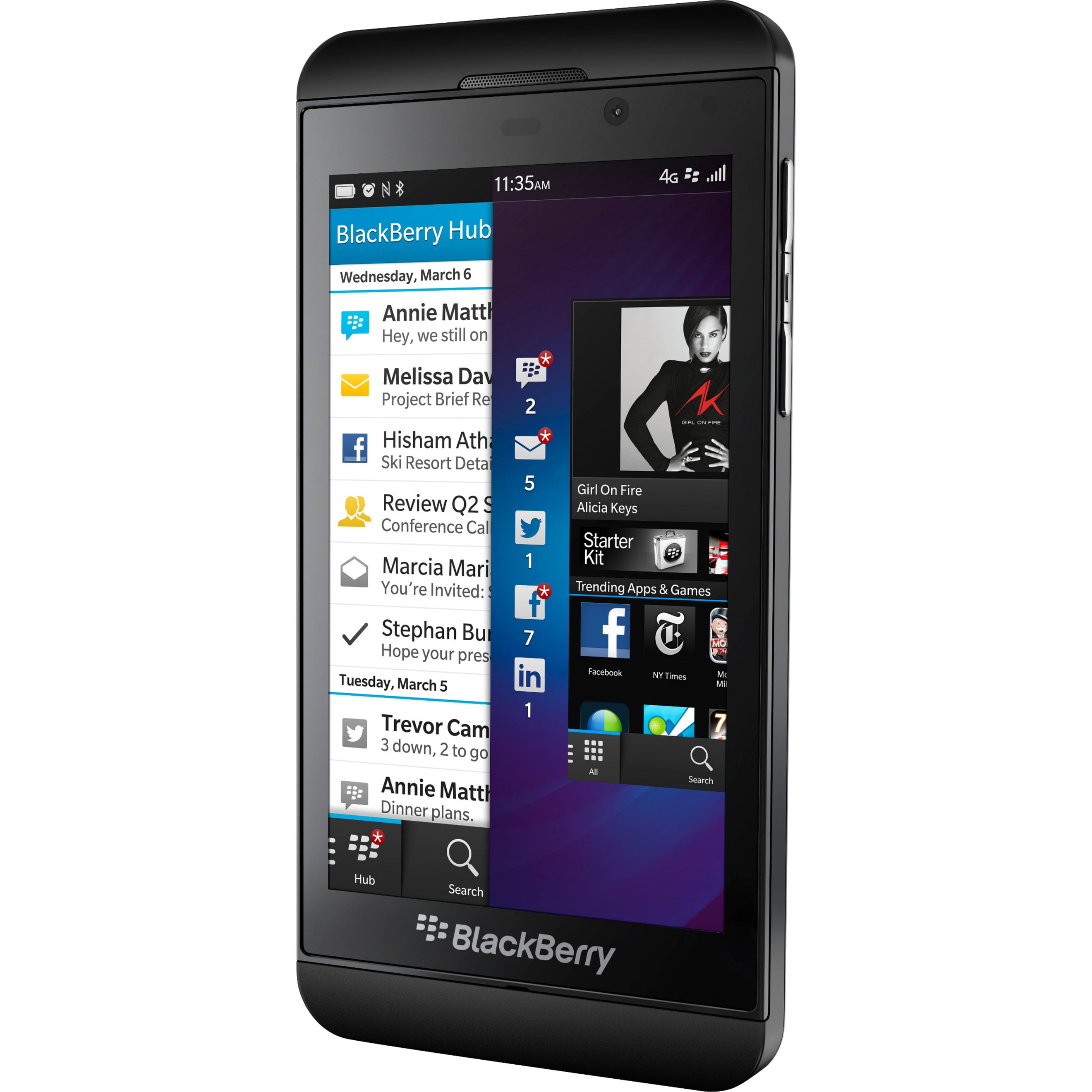 スマートフォン本体 BlackBerry z10 Blackberry Z10 STL100-3 16GB Unlocked GSM 4G LTE OS 10 Smartphone