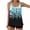001Mint Green, variant on Generic Women Plus Size Swim Suits Printing Modest Ruched Swimsuits Two Piece Tankini Tops with Shorts Swimwear