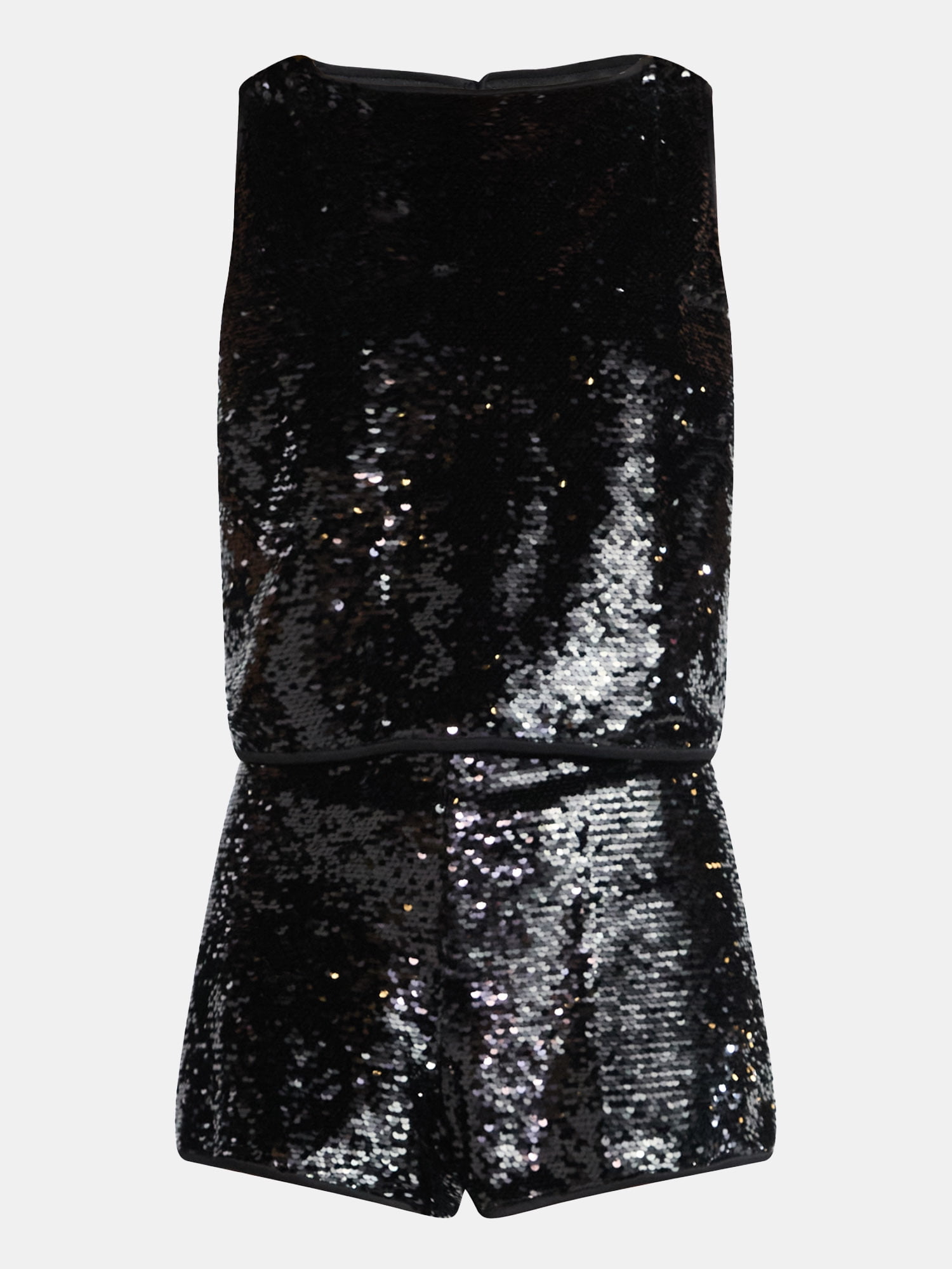 No Boundaries Sequin Tank Top and Shorts Set, 2-Piece, Women's