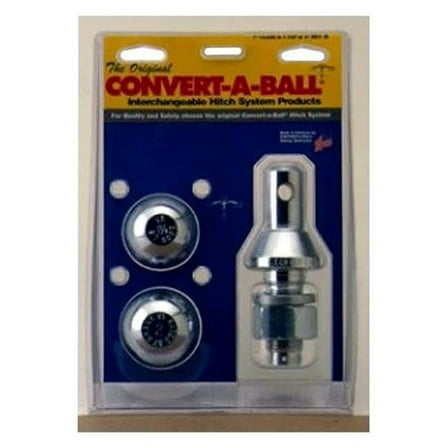 Convert-A-Ball  2.312 in. Chrome Ball Blister Pack