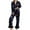Dark Blue, variant on Christmas Pajamas for Women Trim Long Sleeve Christmas Theme Printed Shirts Pants Cozy Sleepwear Set Women Pjs Sets Dark Blue L