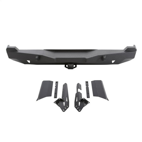 Smittybilt XRC Rear Bumper with Hitch (Black) - 76850
