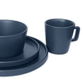 thumbnail image 3 of Vajilla Moderna Minimalista De Ceramica Con 16 Piezas Para 4 Personas Chefmaker Modelo Praga Color Azul, 3 of 3