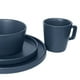 thumbnail image 3 of Vajilla Moderna Minimalista De Ceramica Con 16 Piezas Para 4 Personas Chefmaker Modelo Praga Color Azul, 3 of 3