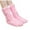 Pink, variant on Pitauce Womens Anti Slip Thick Fuzzy Socks Winter Thermal Mid-Calf Slipper Socks Warm Sherpa Fleece House Sleeping Socks for Cold Weather