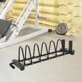 thumbnail image 6 of Dualoai Barbell Rack Equipment Commercial Gym Workout Practical Barbell Storage Rack L Flat pads, 6 of 8