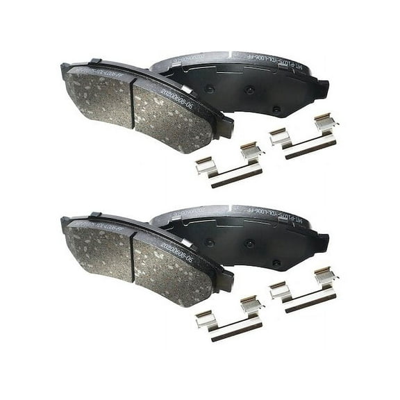 Front Brake Pad Set - Compatible with 2005 - 2008 Pontiac Grand Prix 3.8L V6 2006 2007